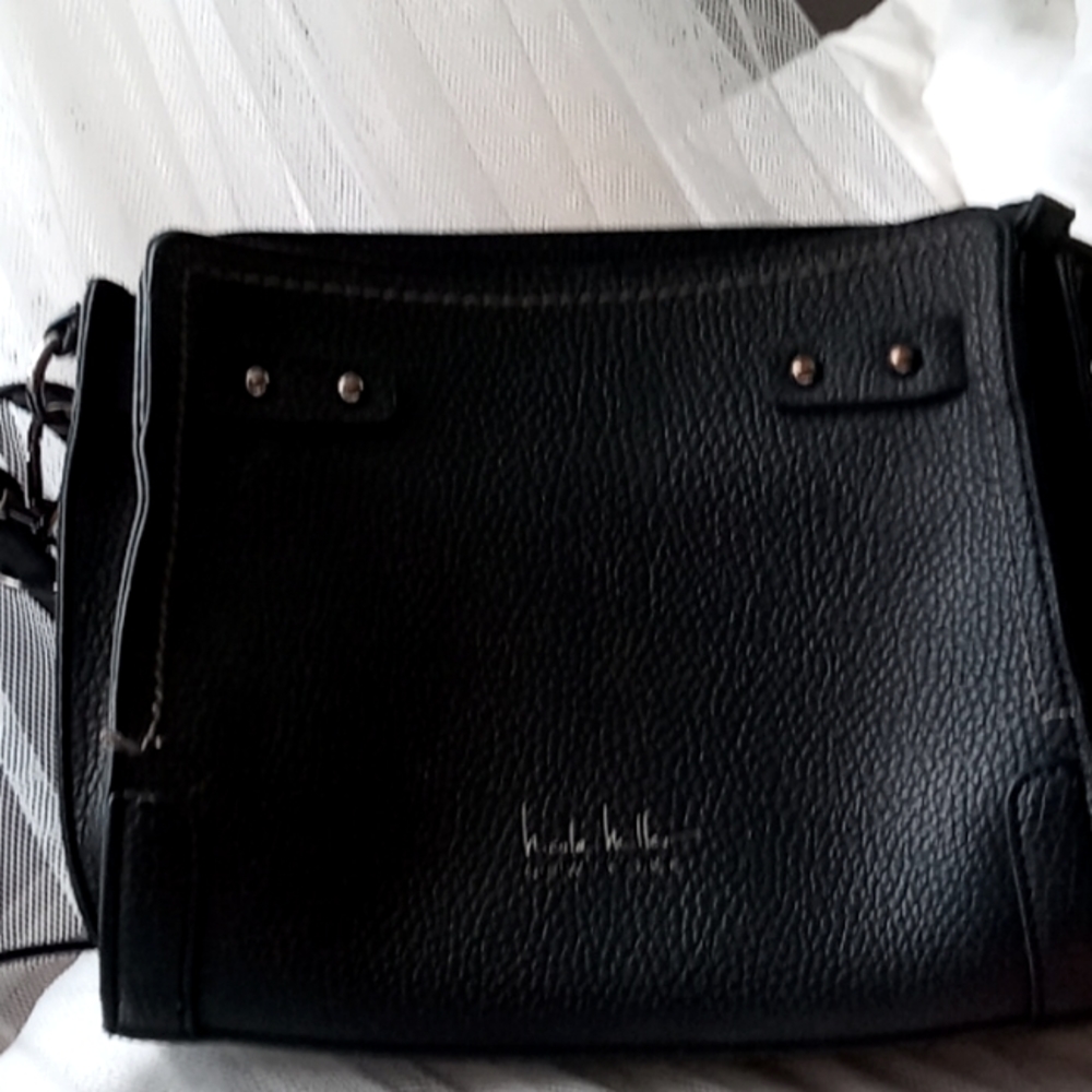 Black handbag